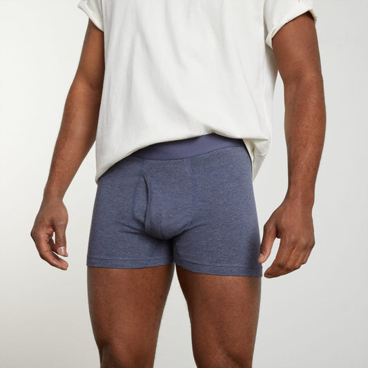 The Supima® Boxer Brief | Uniform | Heather Blue
