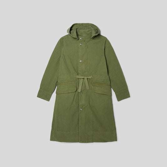 The Canvas Organic Cotton Parka | Forest Green