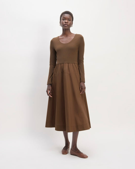 The Long-Sleeve Riviera Dress | Cocoa