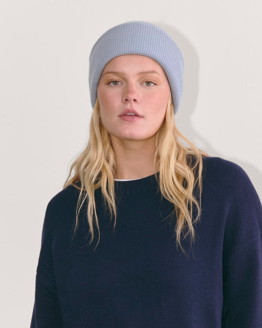 The Cabin Beanie | Blue Slate
