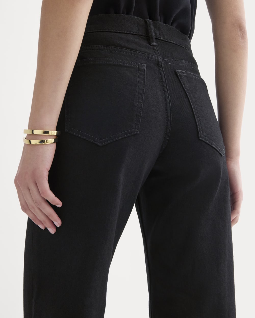 The Column Jean | Black | 33 Inseam