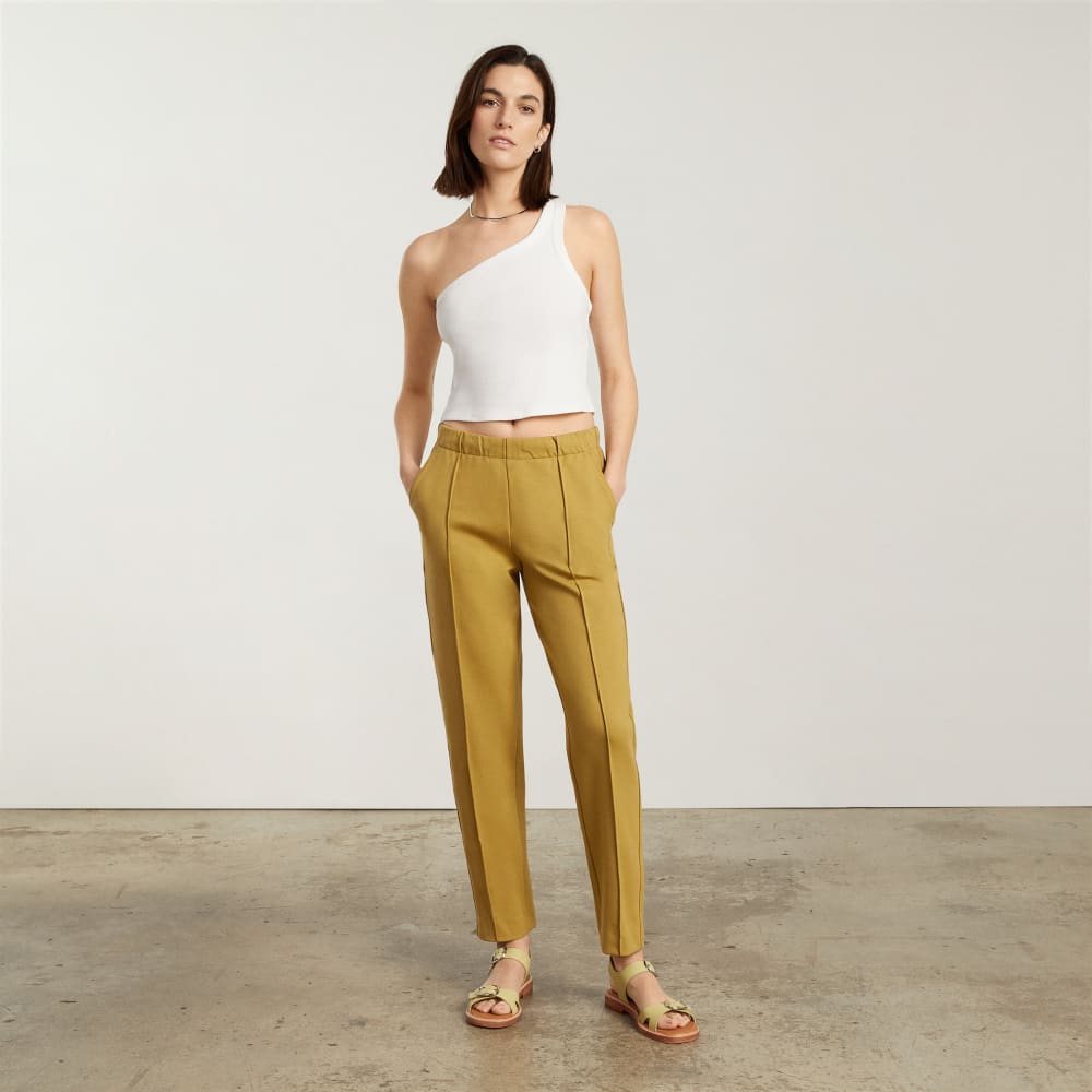 The Twin Buckle Sandal | Leek