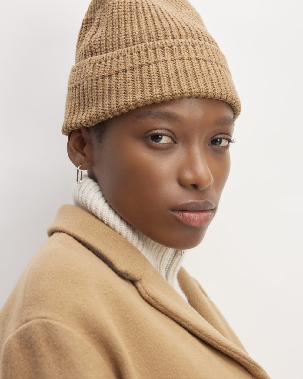 The Organic Cotton Chunky Beanie | Toasted Coconut