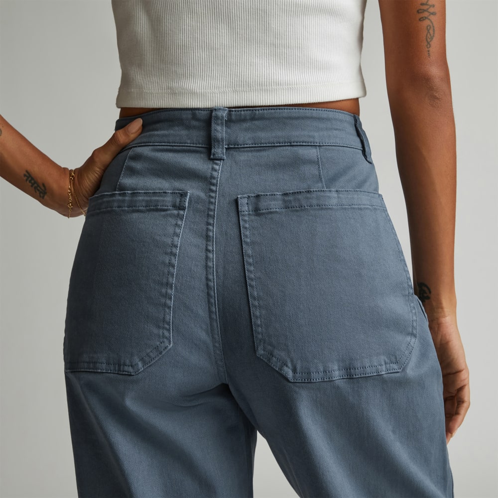 The Utility Barrel Pant | Faded Blue | Regular