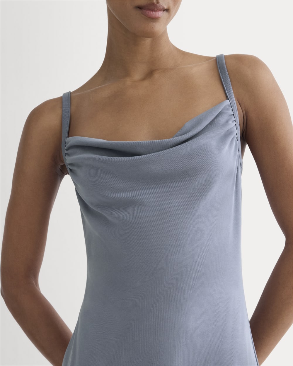 The Tank Midi Dress in Butterknit | Blue Dusk