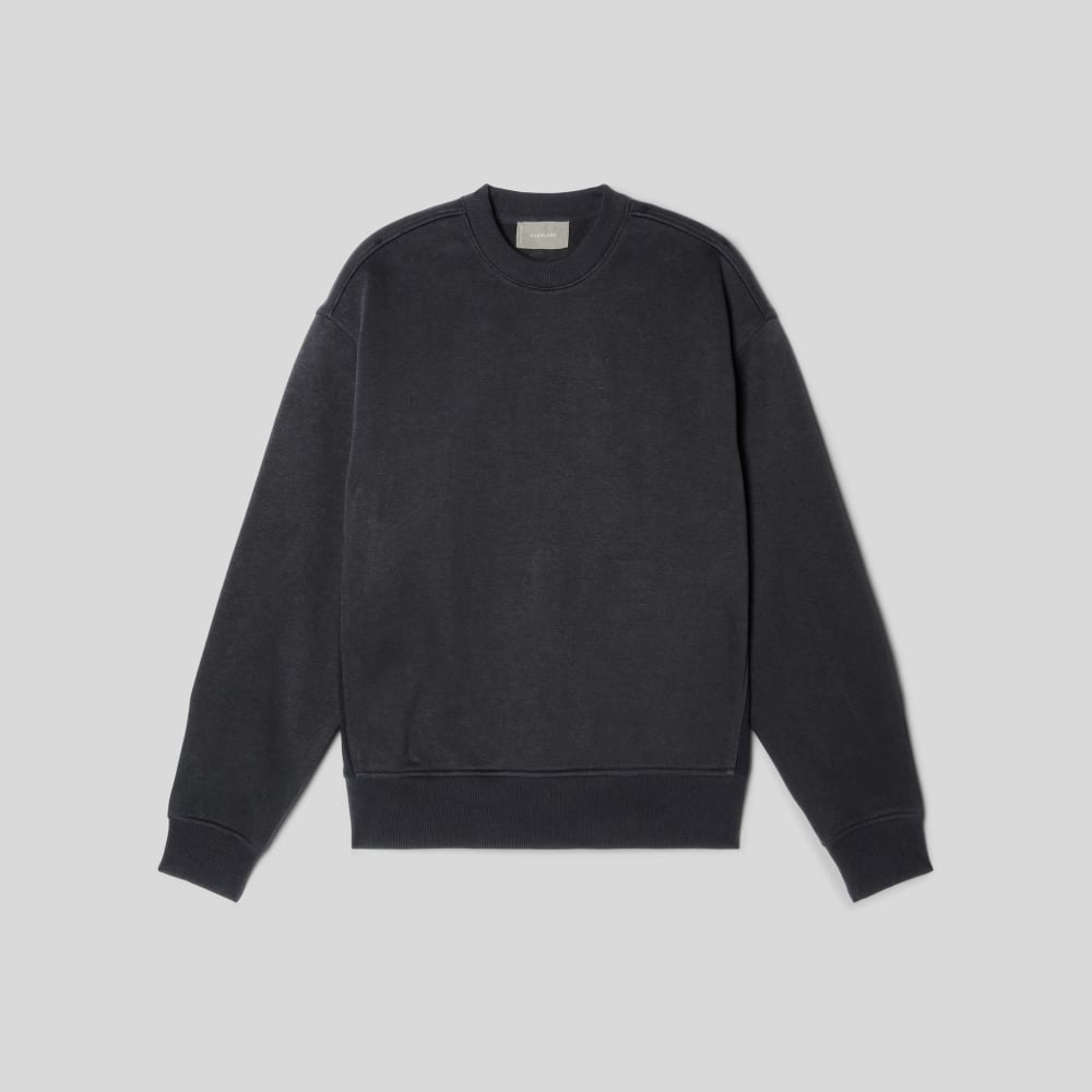 The ReTrack Crewneck Sweatshirt | Black
