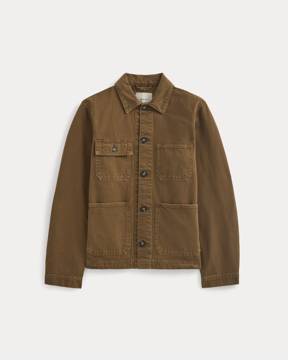 The Denim Utility Jacket | Neutral Toffee
