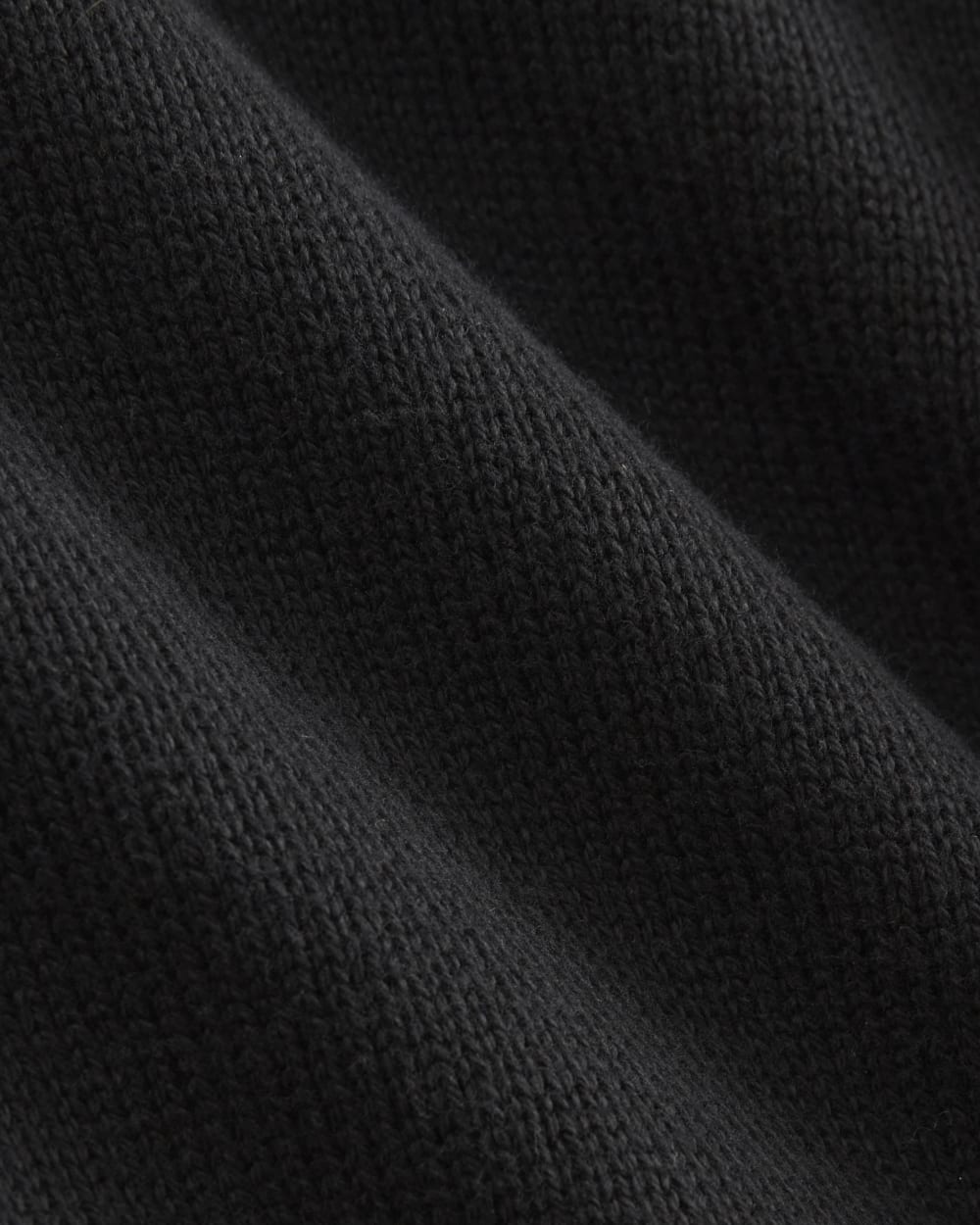 The Classic Sweater in Everyday Cotton | Black