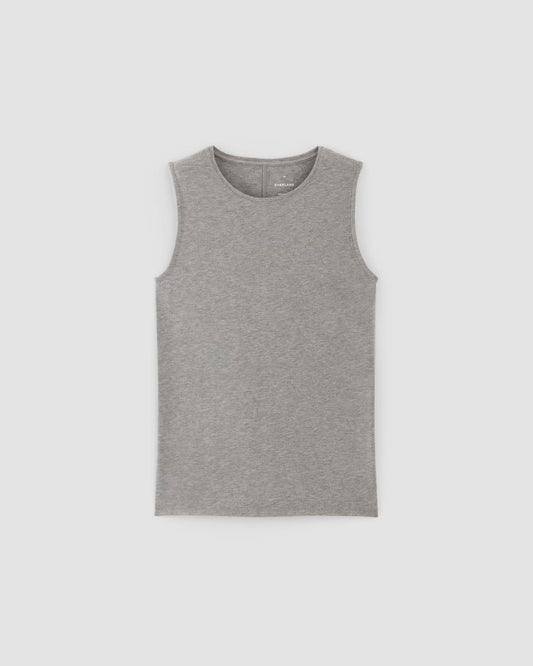 The Supima® Form Tank | Mid Heather Grey