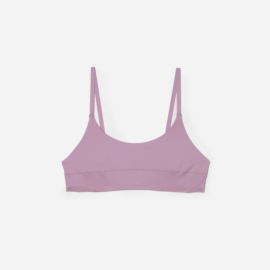 The Scoop-Neck Bikini Top | Lilac