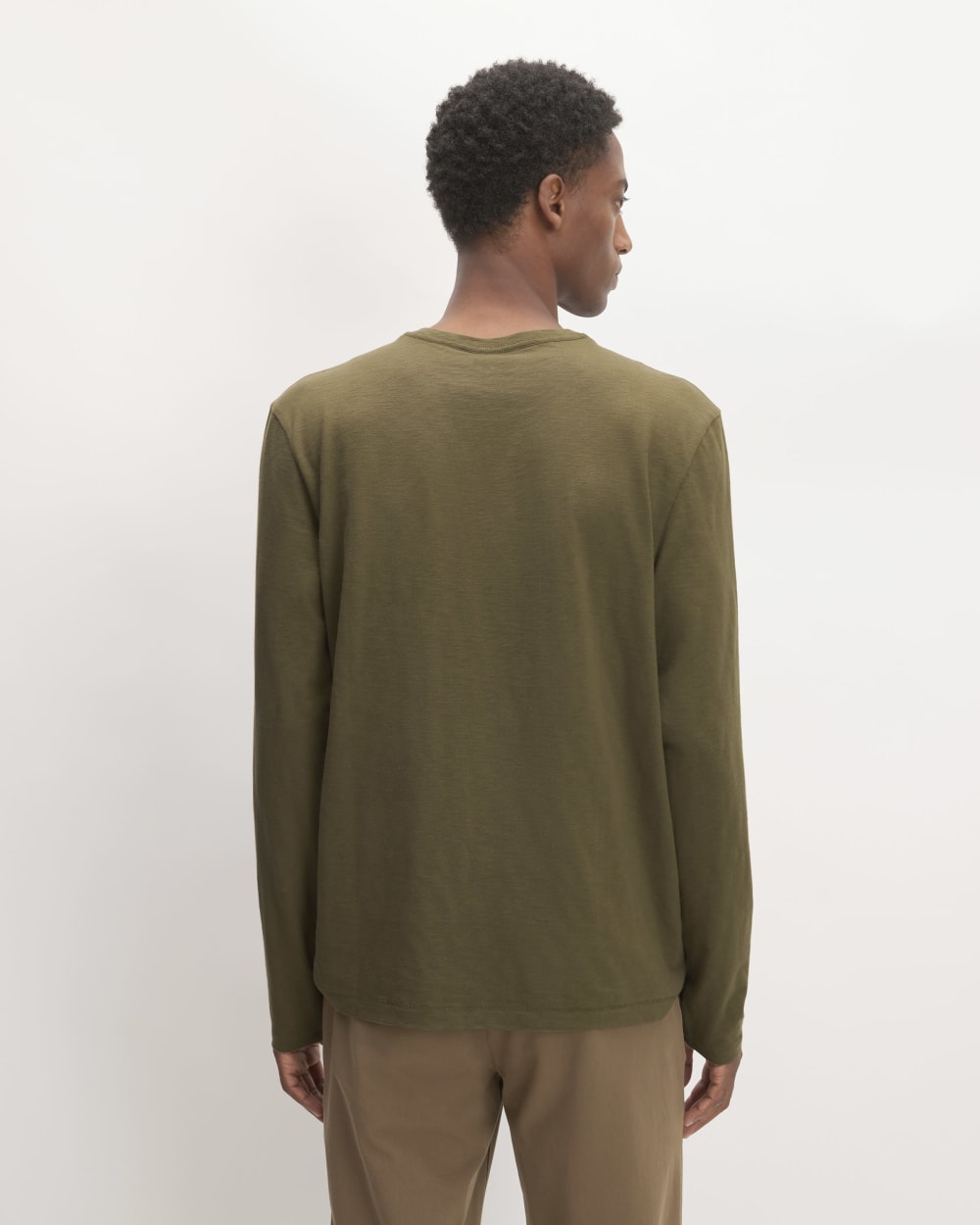The Slub Long-Sleeve Henley | Beech