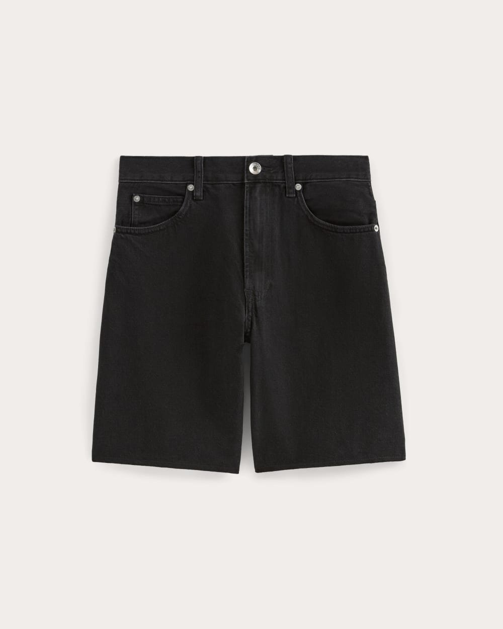 The OG Baggy Jean Short | Washed Black