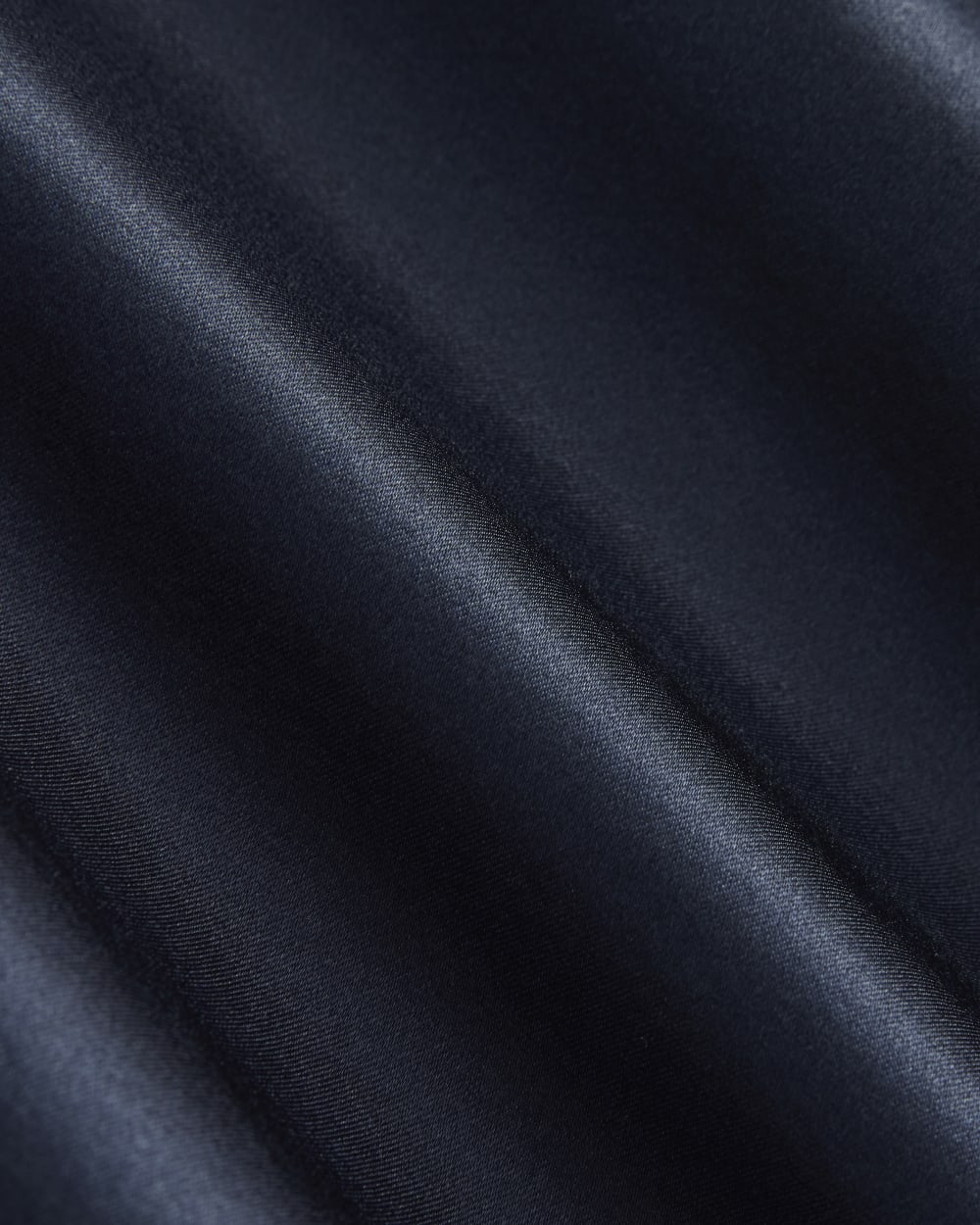 Slip Skirt in Silk Charmeuse | Navy