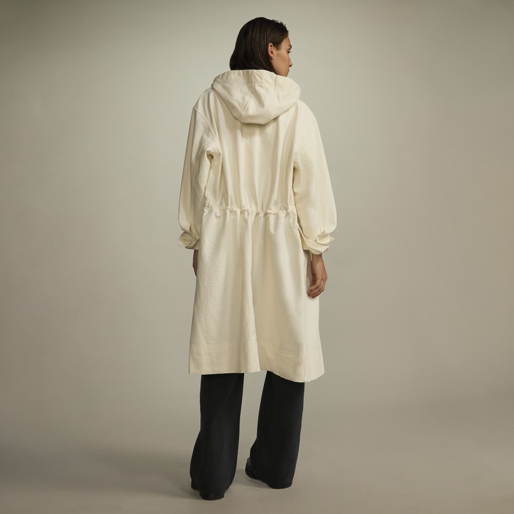 The Canvas Organic Cotton Parka | Bone
