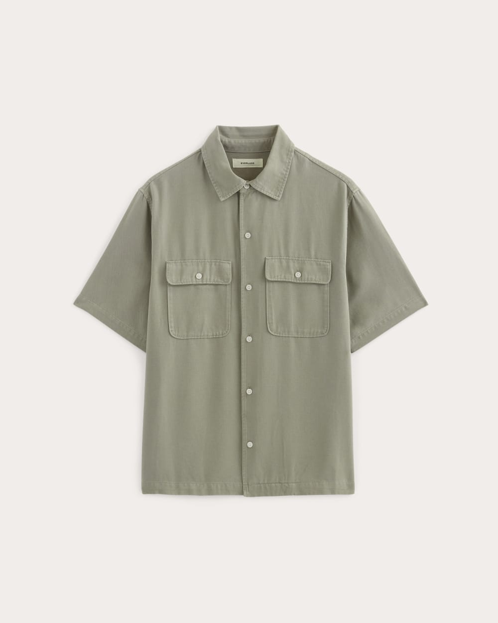 The Relaxed Utility Shirt in Buttersoft | Sage Green