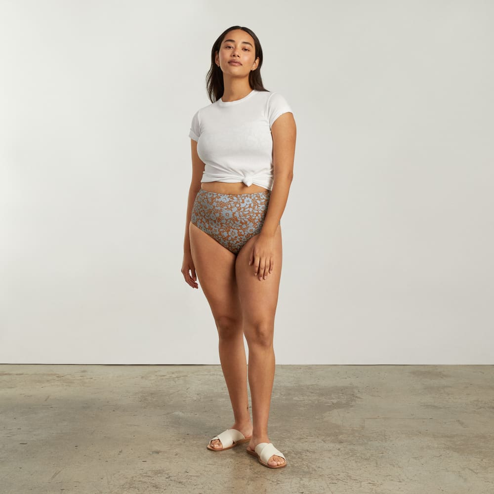 The High-Rise Hipster Bottom | Honey Floral