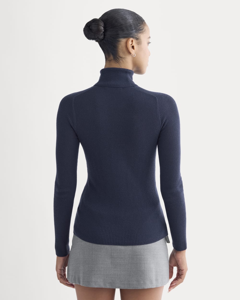 The Turtleneck in Ultrasoft Merino | Rich Navy