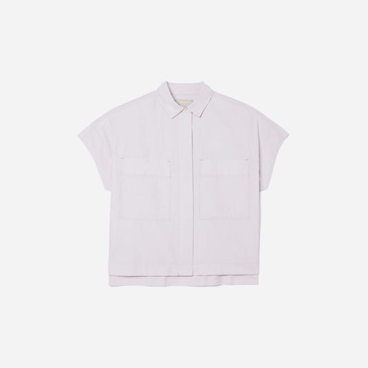 The Short-Sleeve Box Shirt | Dusty Lavender