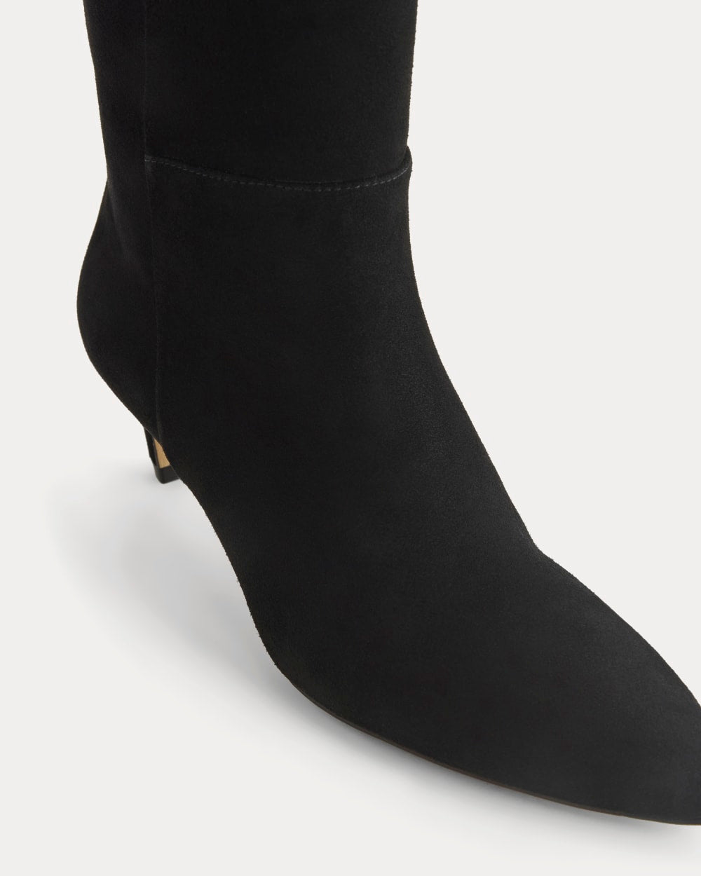 Studio Knee-High Boot | Black Suede