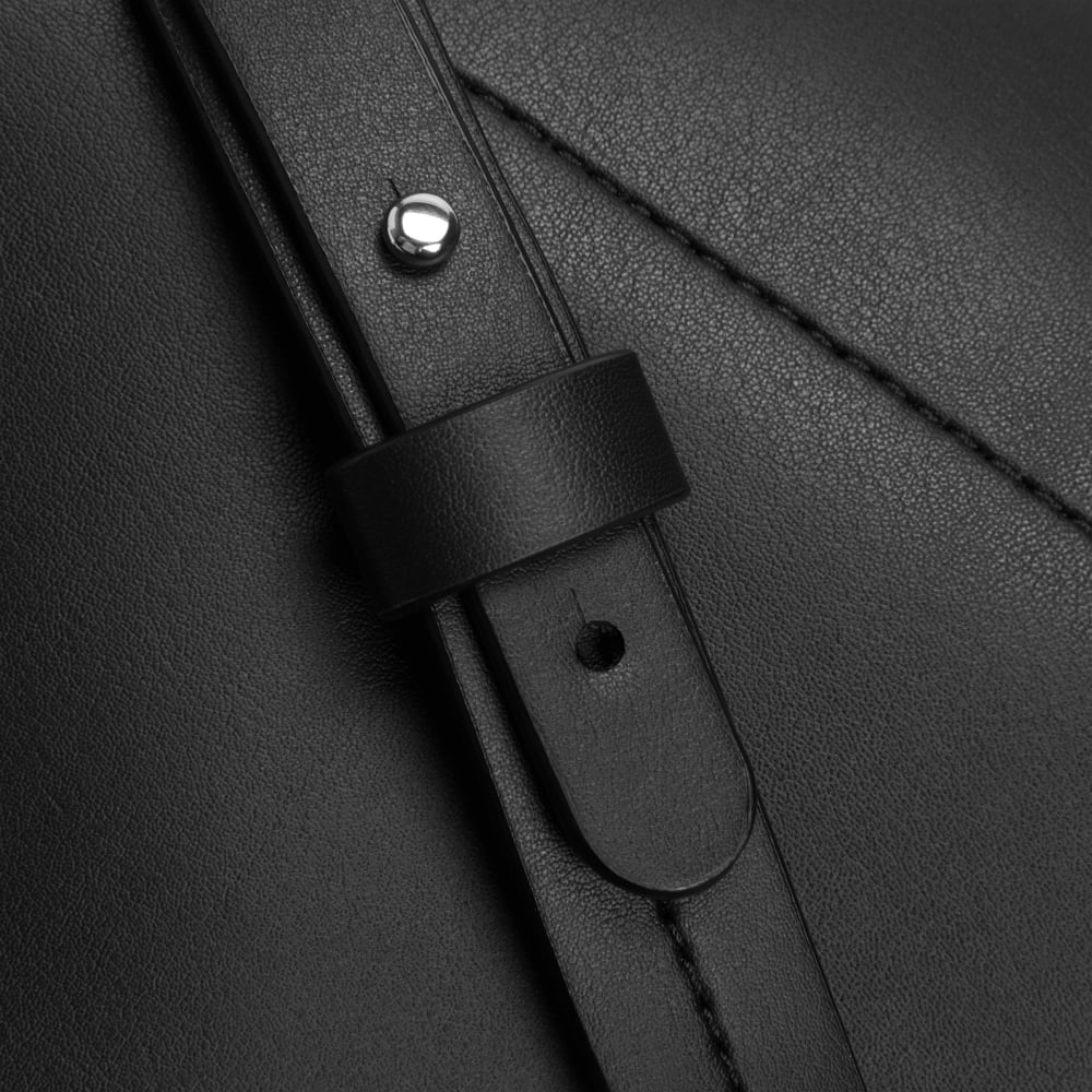 The Cactus Leather Hobo | Black