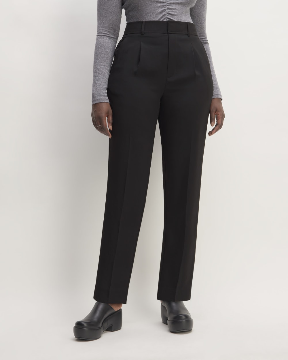 The Japanese GoWeave Way-High® Tapered Pant | Black