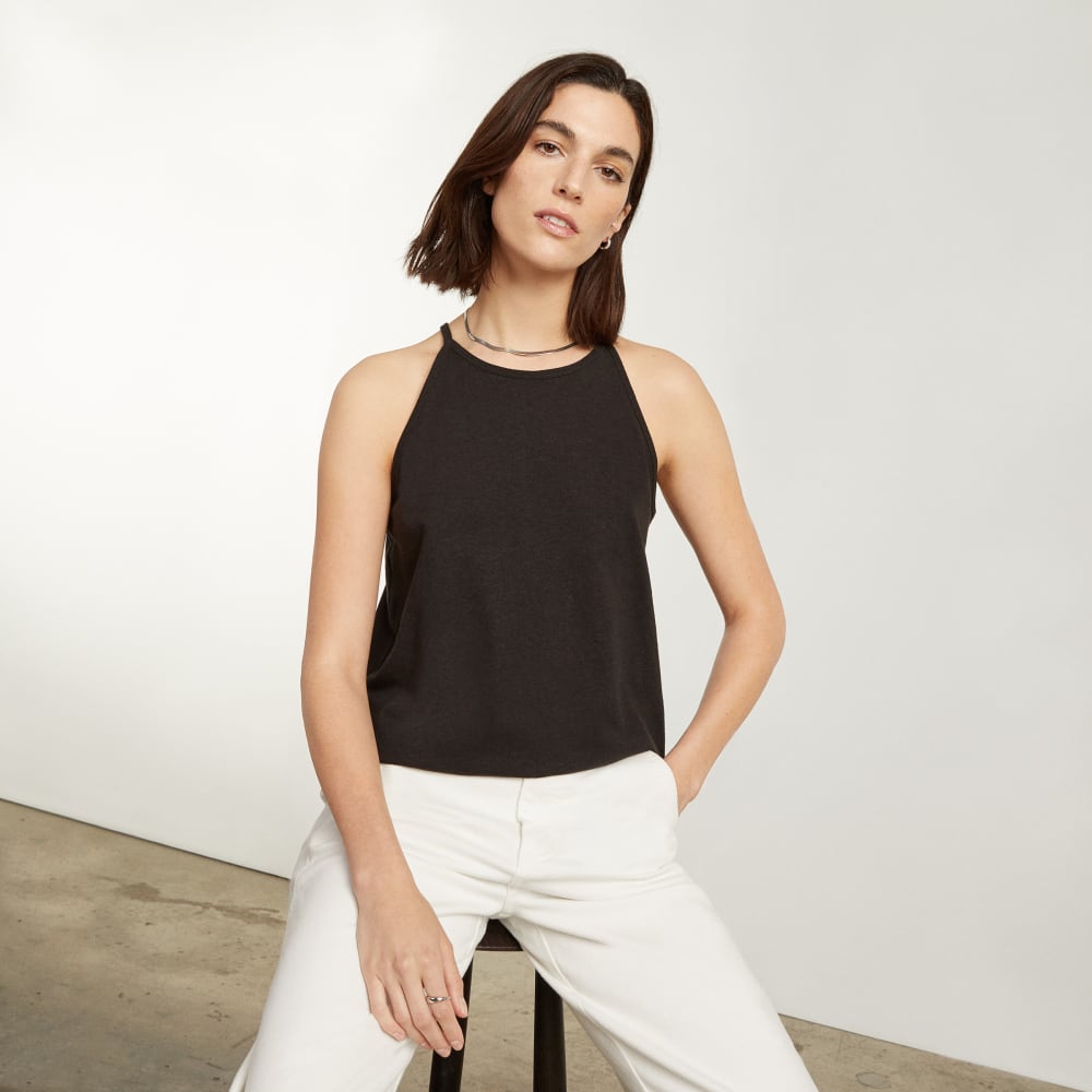 The Hemp Cutaway Tank | Black