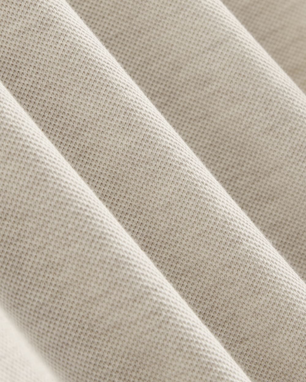 The Pique Polo | Heathered Oat