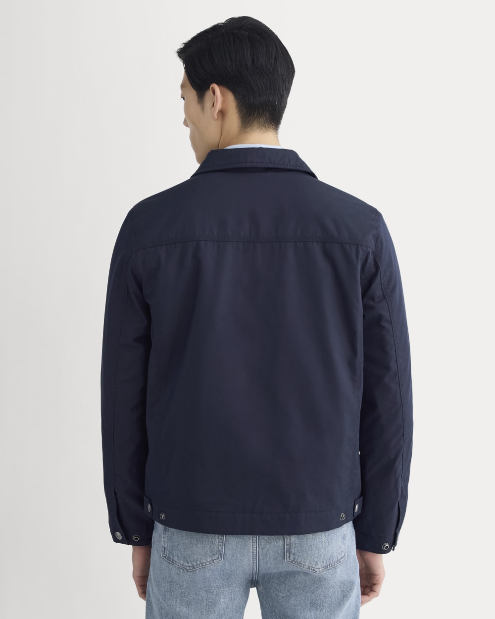 The Filled Harrington Jacket | Deep Navy