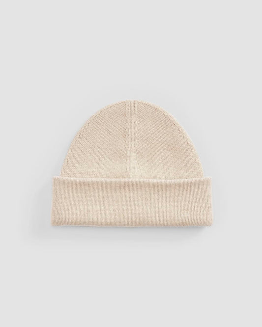 The Good Merino Wool Beanie  | Heather Oat