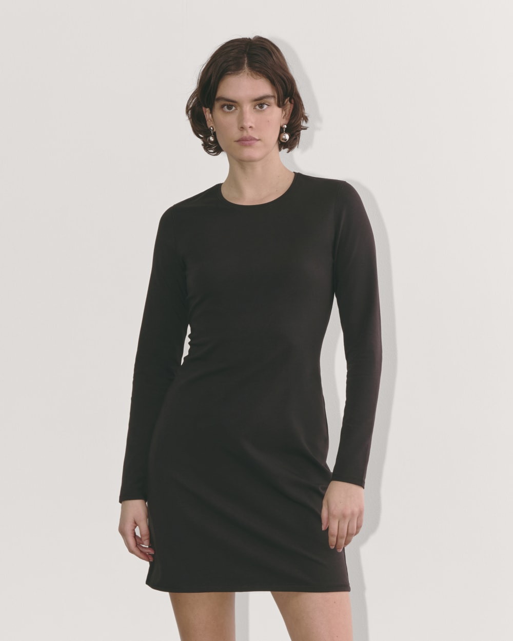 The Form Mini Dress | Black