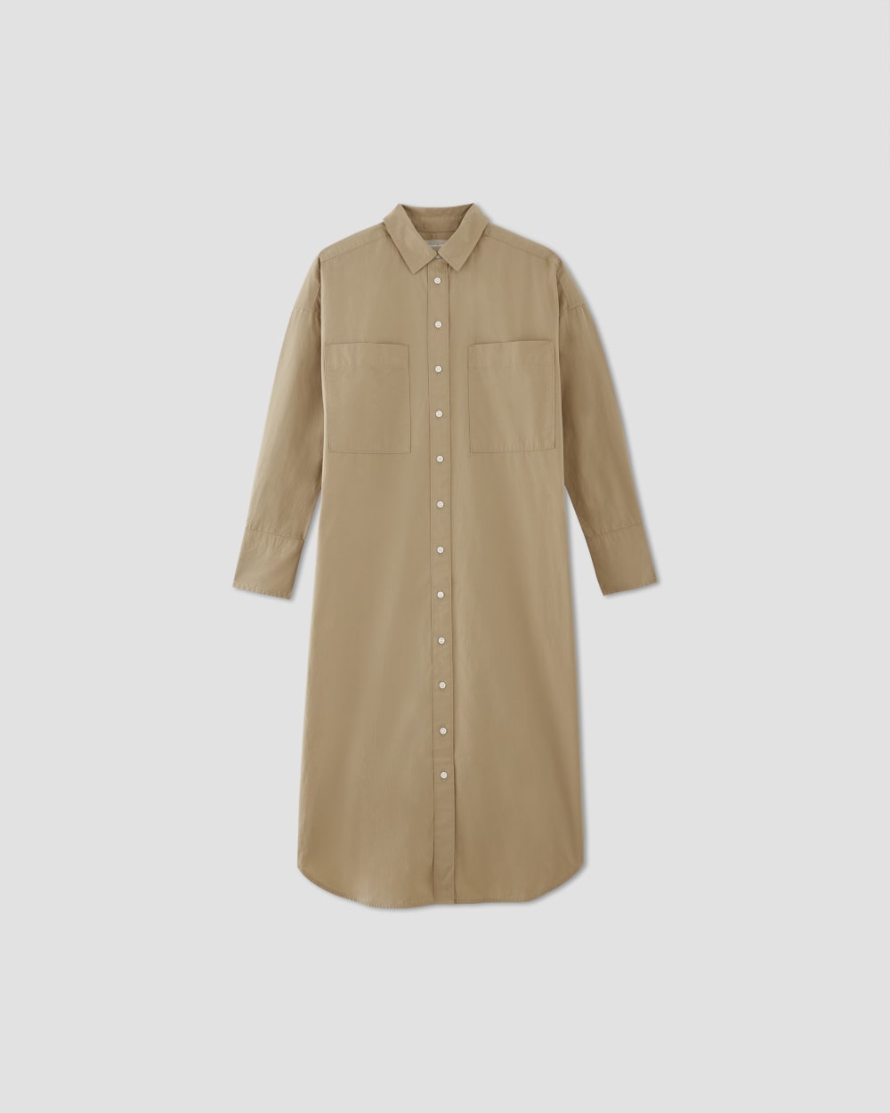 The Midi Cotton Shirt Dress | Cornstalk
