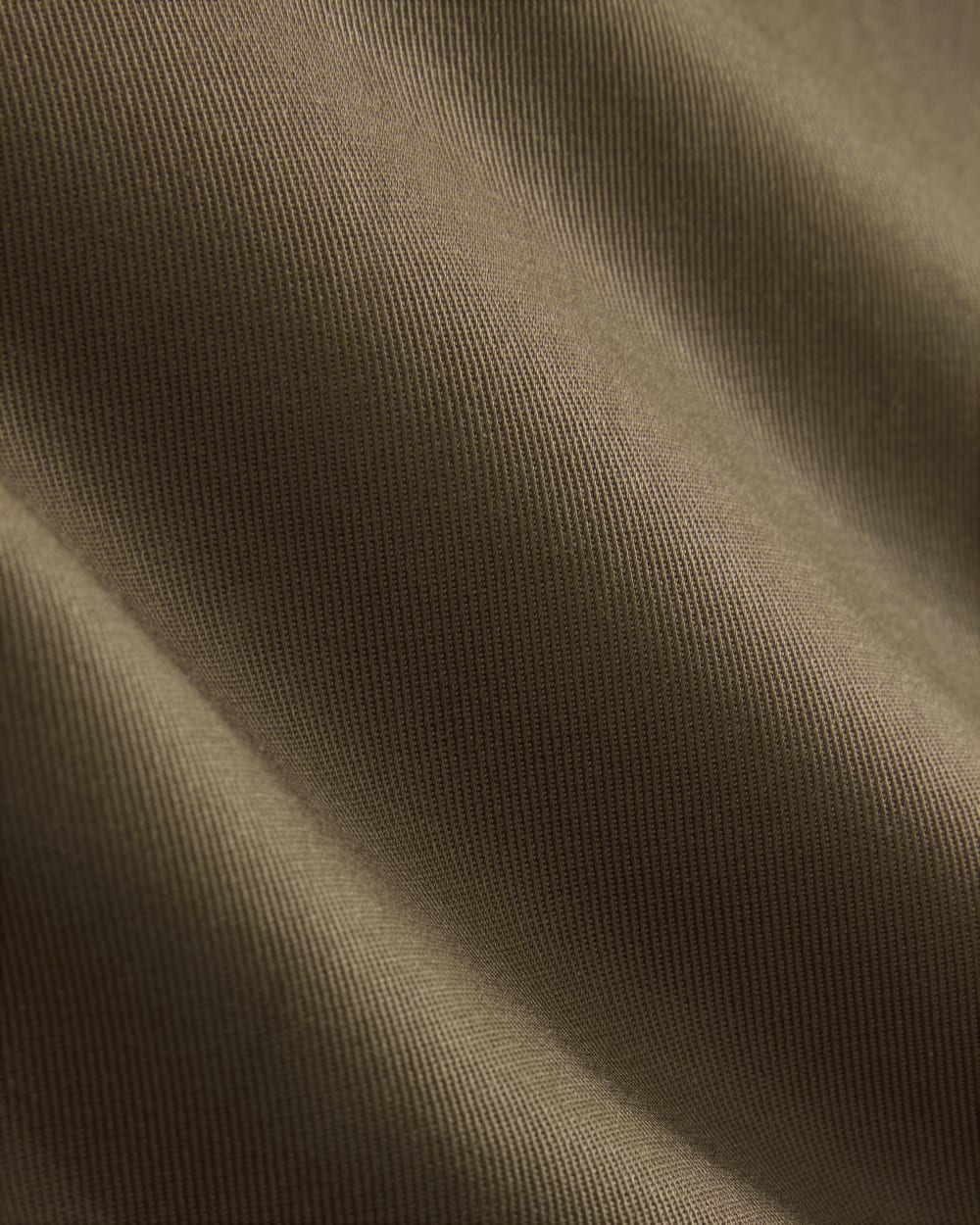 Wide-Leg Cargo Trouser in Buttersmooth | Deep Taupe