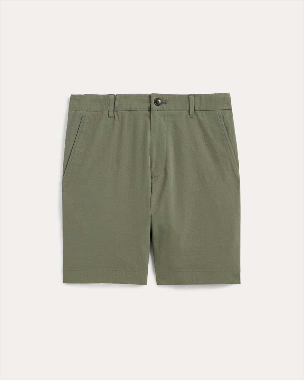 The Seersucker Short | Lichen Green