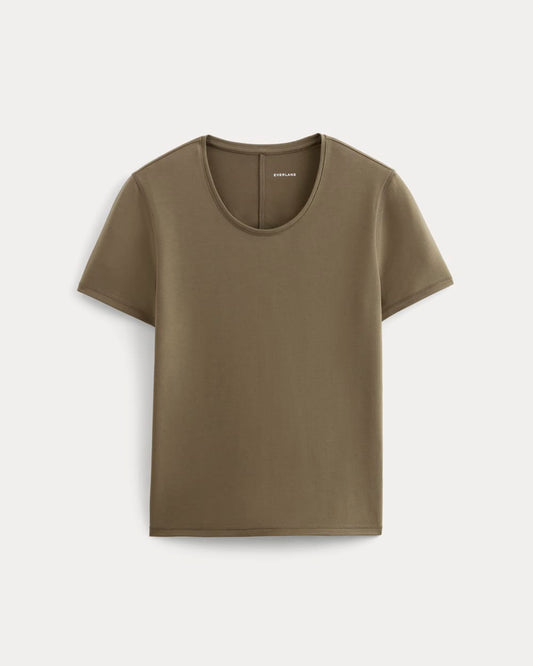 The Form Tee | Deep Taupe