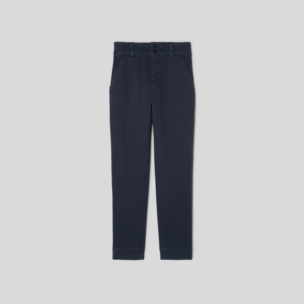 The Organic Straight-Leg Pant |  Navy
