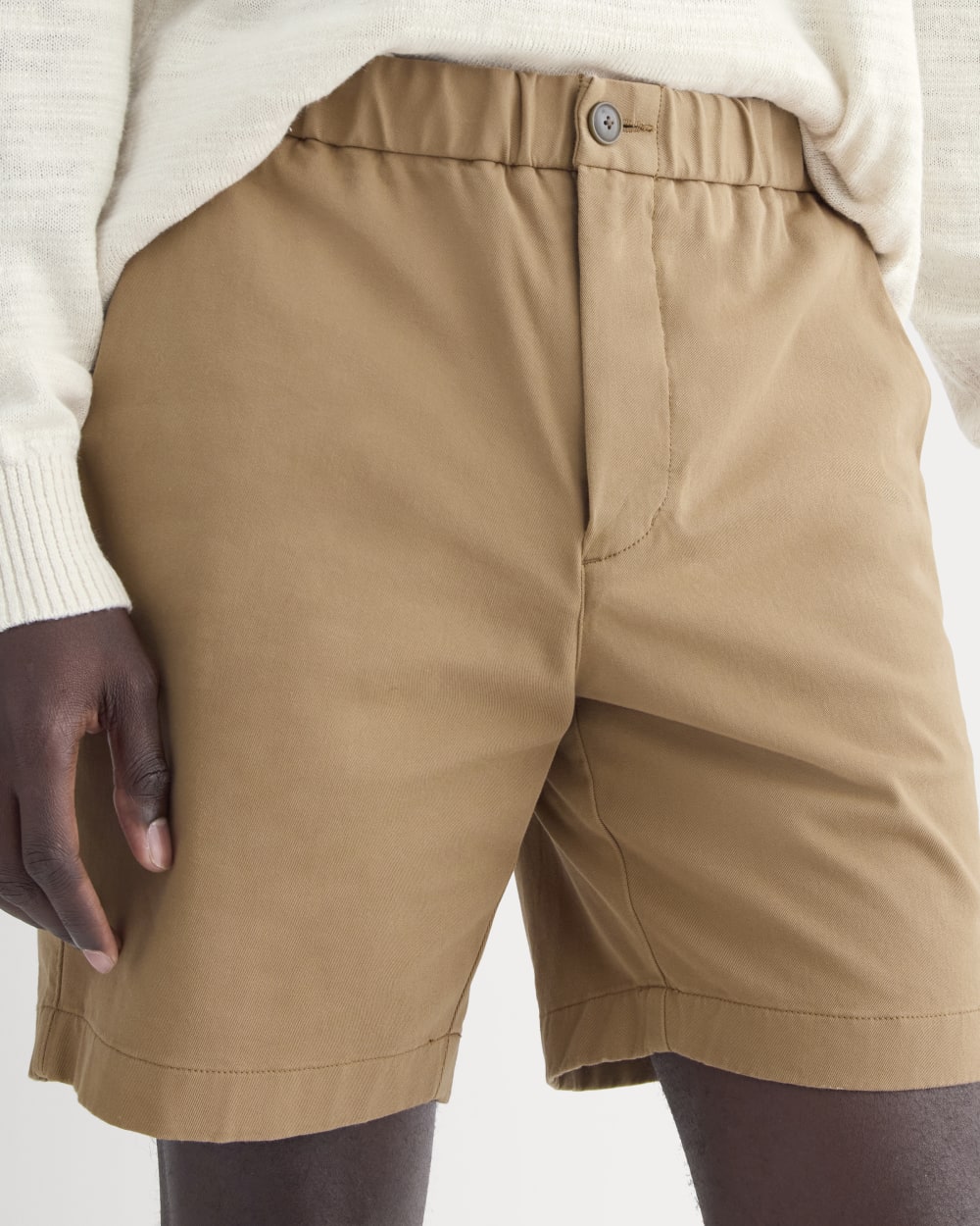 The Pull-On Performance Chino Short | Toasted Coconut