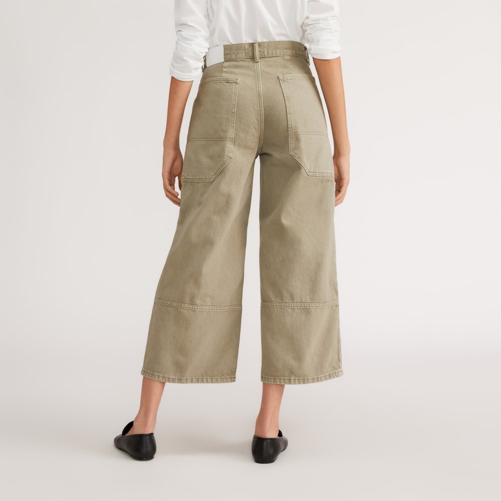 The Way-High® Gardener Cropped Jean |  Moss
