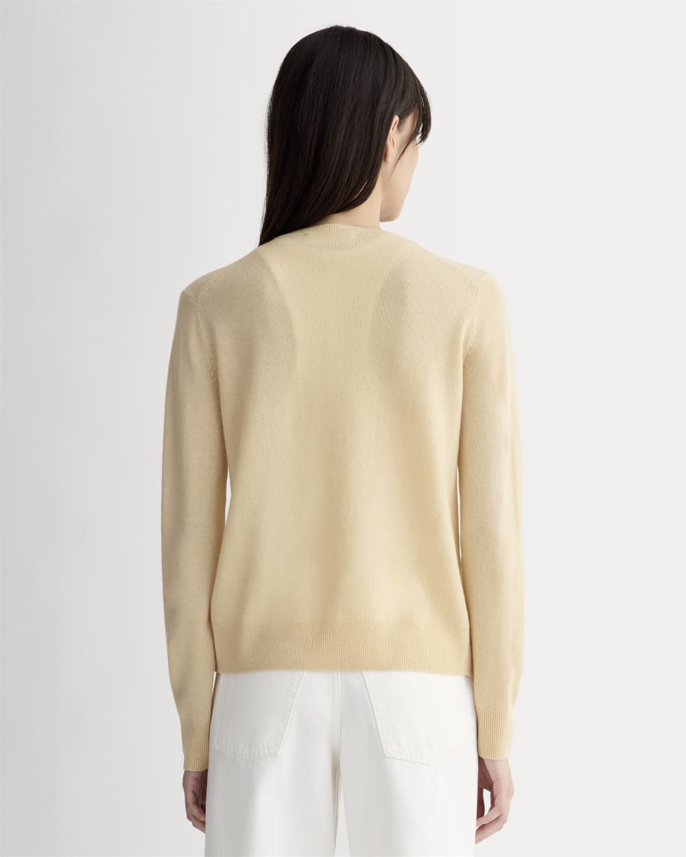 The Classic Cardigan in Cashmere | Creme
