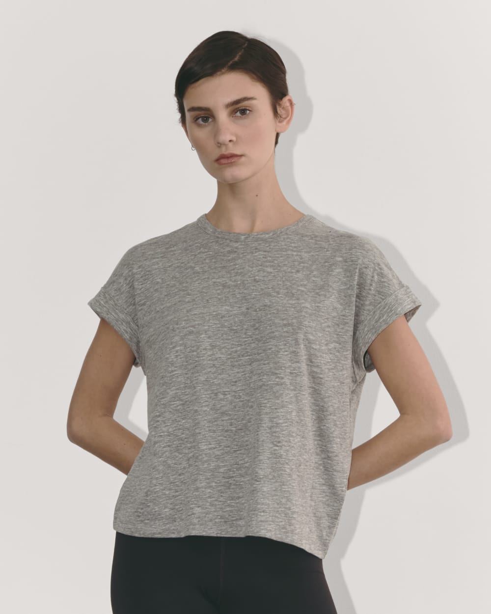 The Perform Tee |  Heathered Grey