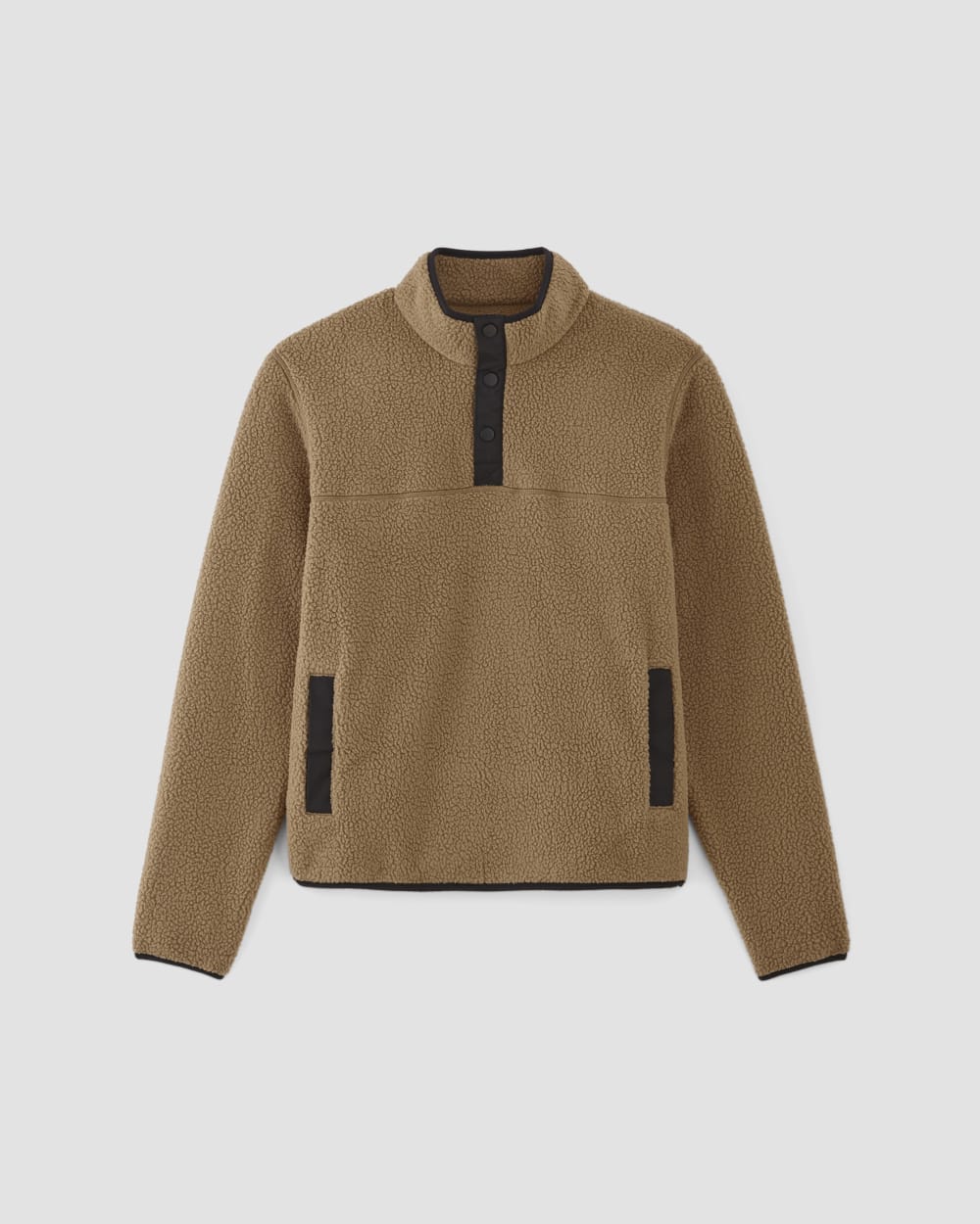 The ReNew Fleece Pullover | Tiger's Eye