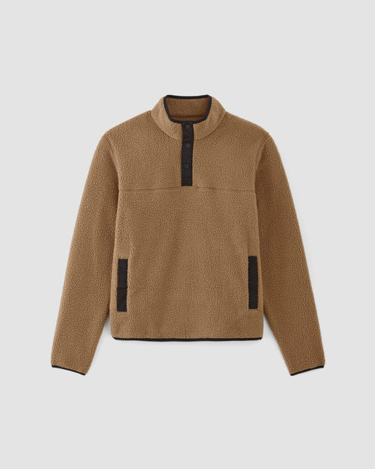 The ReNew Fleece Pullover | Tiger's Eye