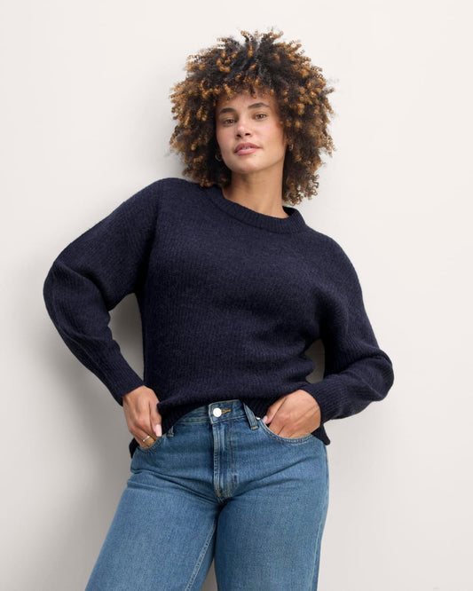 The Cocoon Crew in Alpaca | Navy