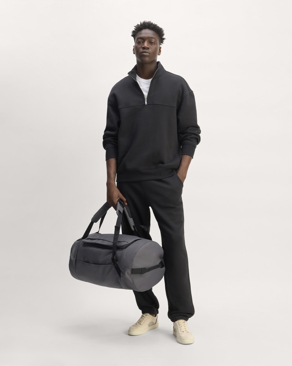 The ReNew Transit 4-Way Duffle | Slate Grey