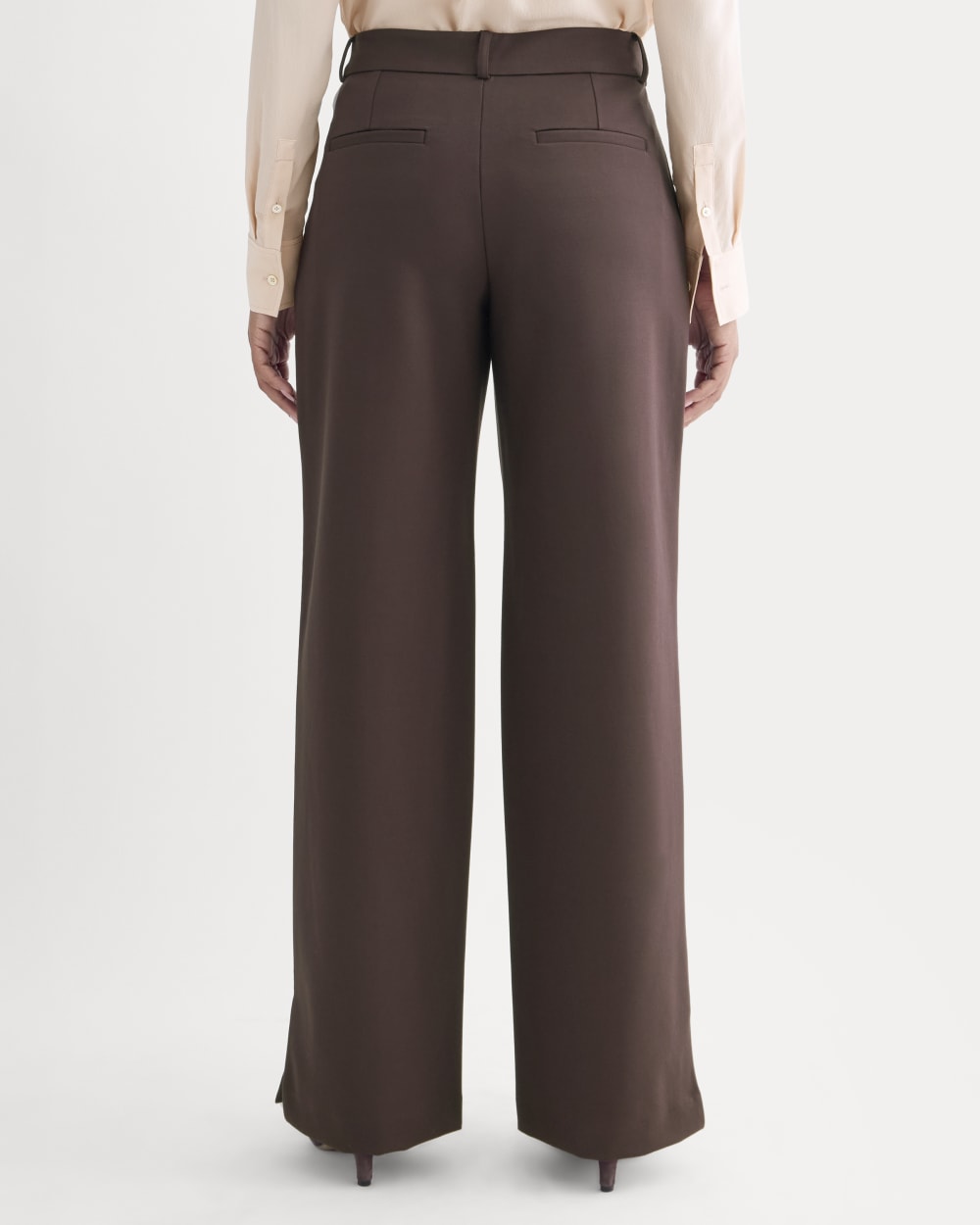 Dream Wide-Leg Trouser | Dark Chocolate