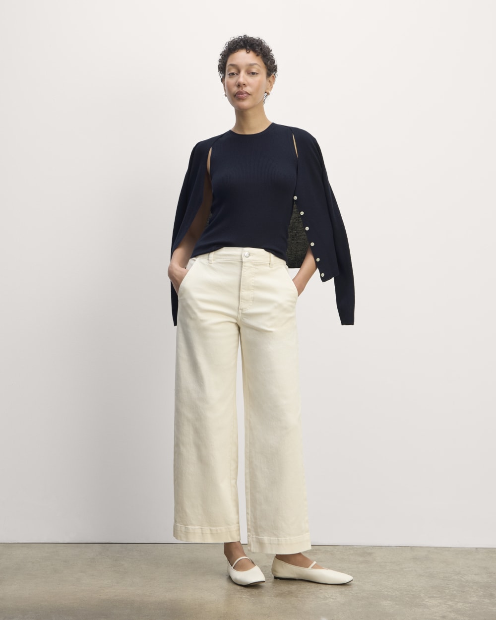 The Tank in Ultrasoft Merino | Navy