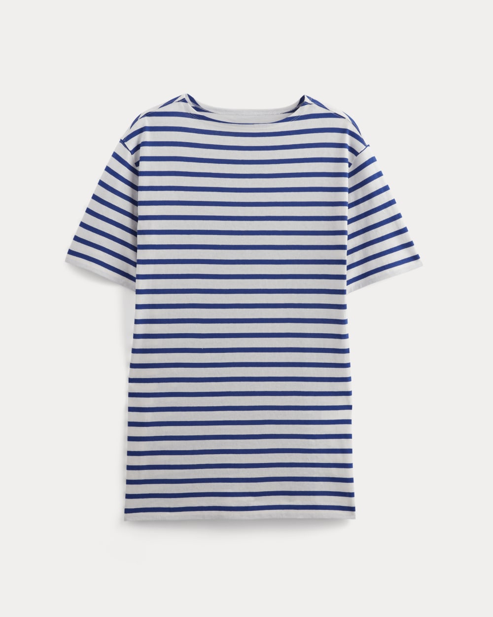 The Mariner Dress | Bone / Mazarine Blue