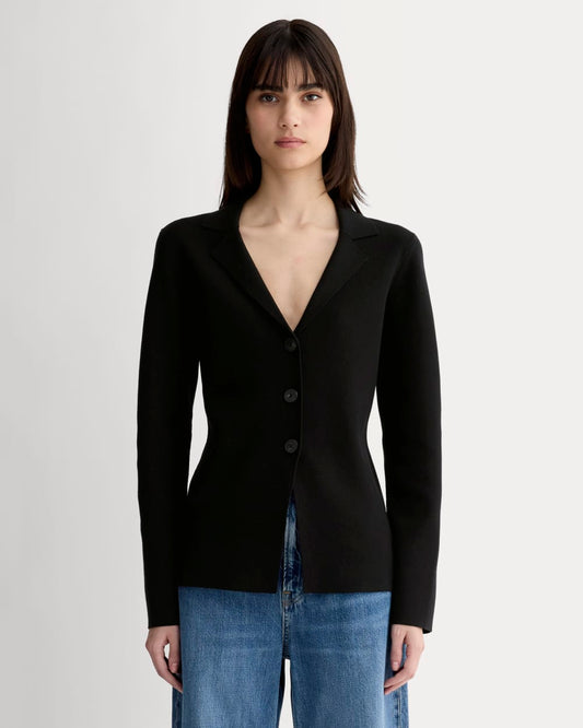 The Knit Blazer | Black