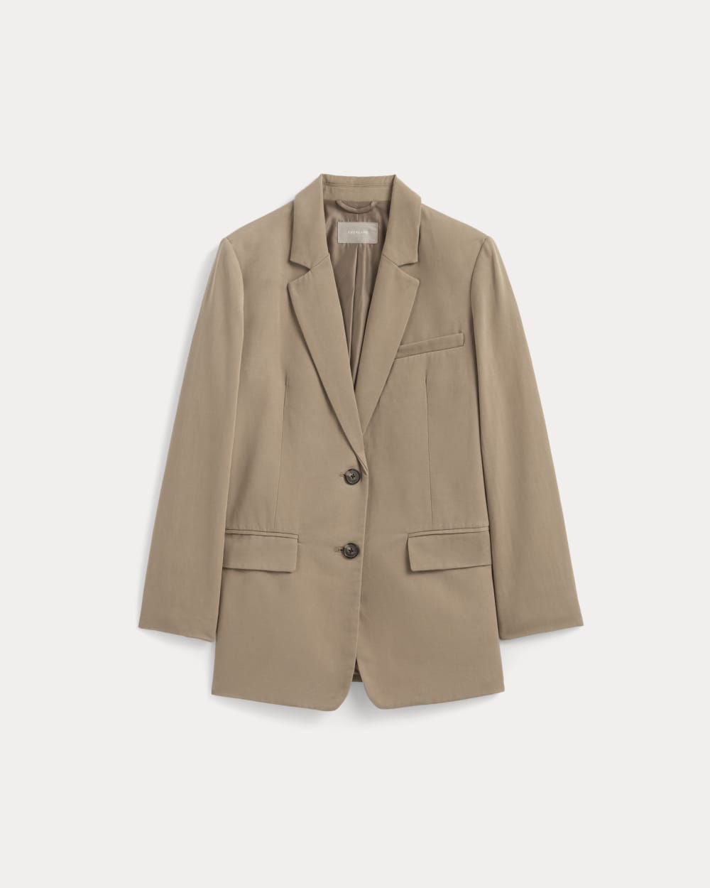 The Oversized Blazer in Buttersmooth | Ash Brown