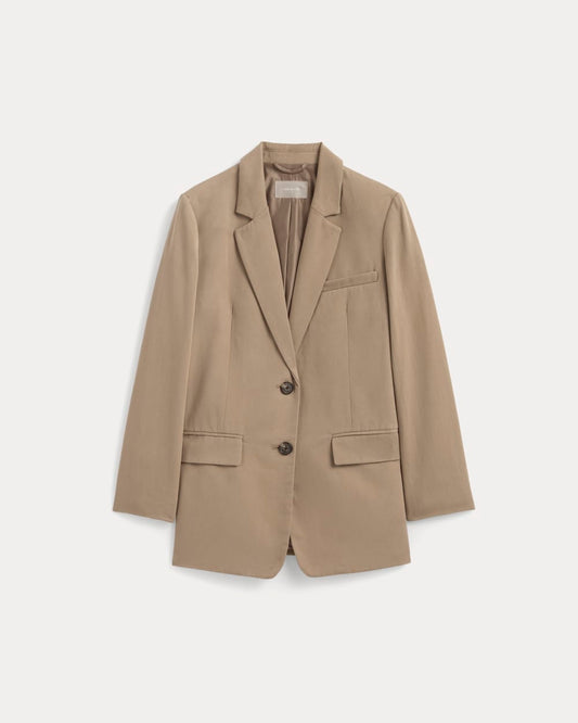 The Oversized Blazer in Buttersmooth | Ash Brown