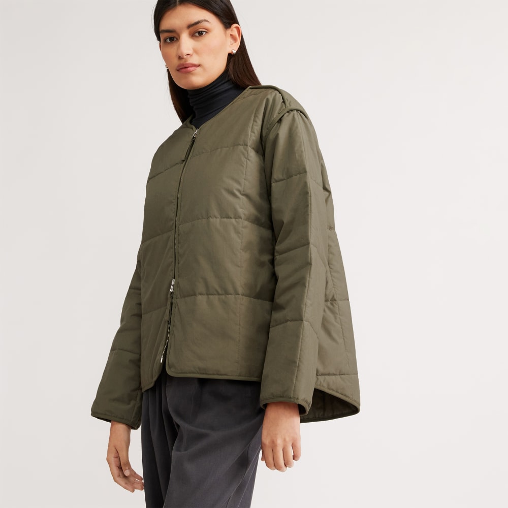 The Quilted Cotton Liner | Kalamata